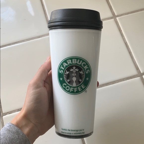 Starbucks tumbler (16oz) for hot/cold beverages